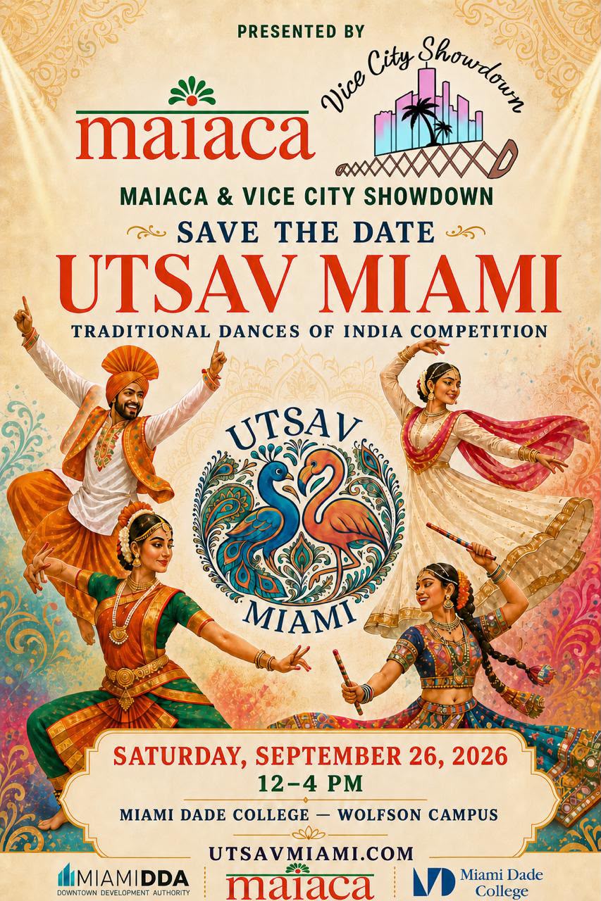 UTSAV 2026 - Miami Indian event on Sat, Sep 26